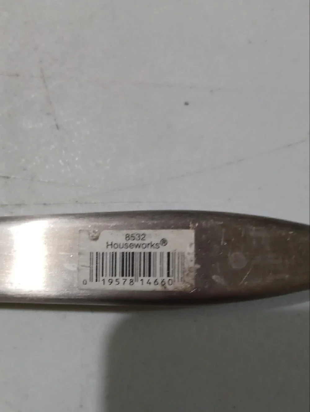 Stainless Steel Basting Brush with Natural Bristles - Silver